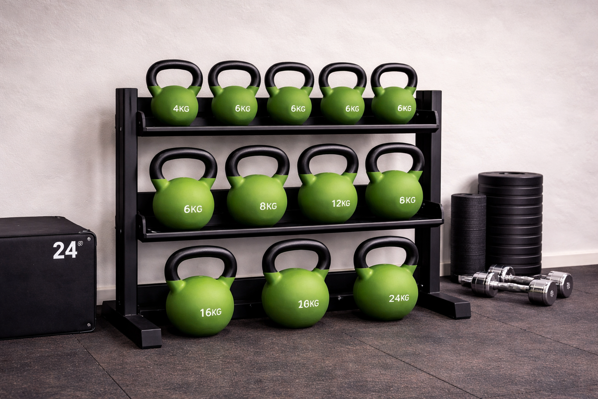 Kettlebells and Racks