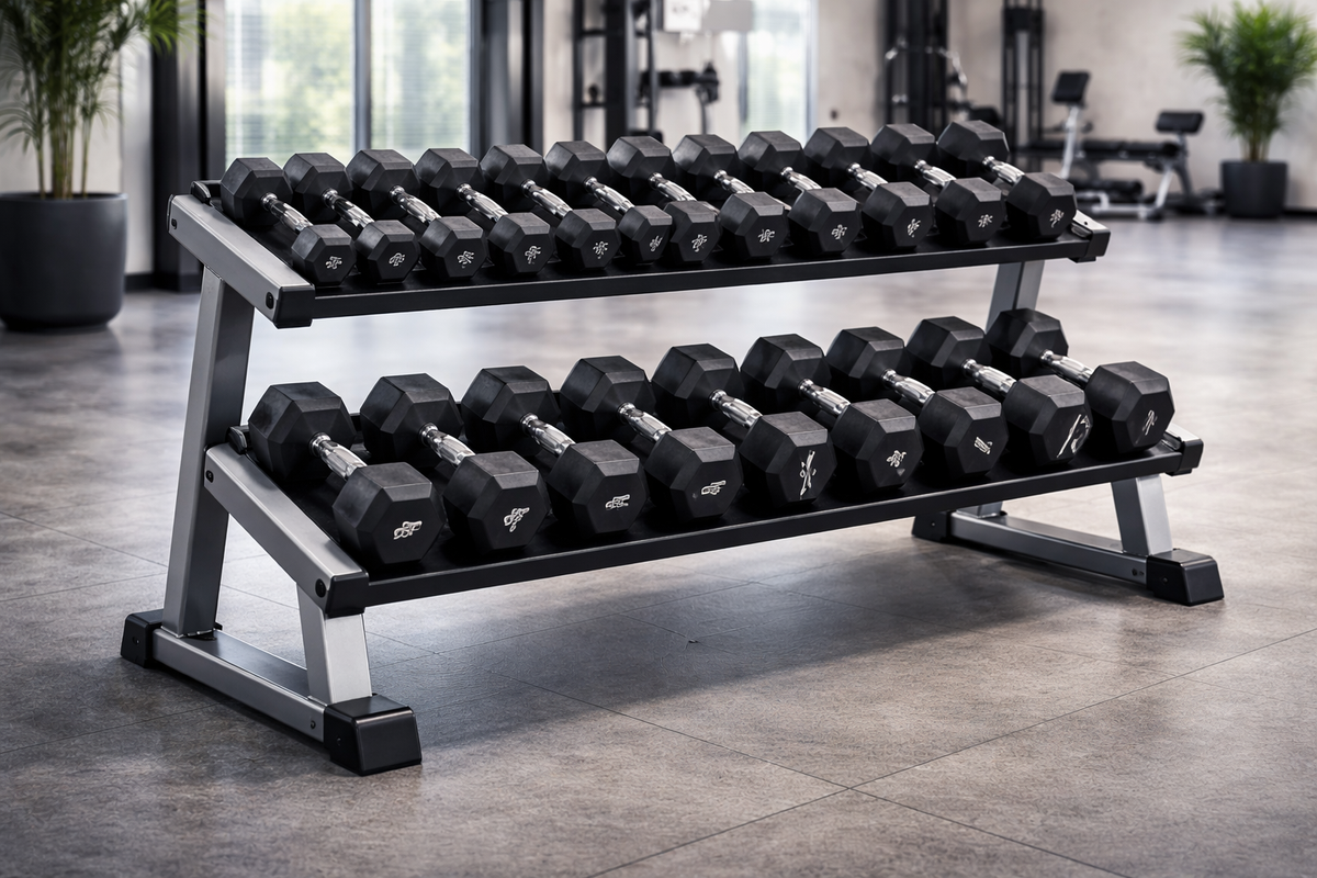 Premium Dumbbell Sets and Racks