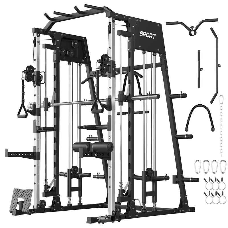 Home Gym Power Rack System&nbsp; Complete Full-Body Strength Training Machine